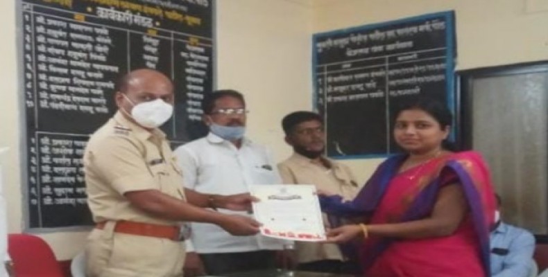 पोलिस पाटीलांच्या चांगल्या कामामुळे गावे सुरक्षित : पोलिस निरीक्षक अशोक धुमाळ