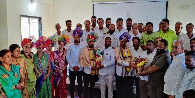 कासारआंबोलीच्या सरपंचपदी सचिन धुमाळ तर उपसरपंचपदी स्वप्नील शिंदे